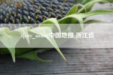 芜湖中国地图 浙江省
