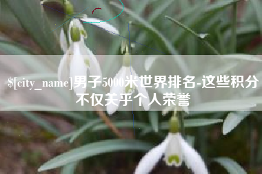 芜湖男子5000米世界排名-这些积分不仅关乎个人荣誉