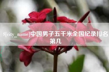 芜湖中国男子五千米全国纪录排名第几