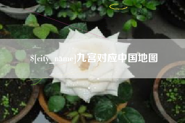 芜湖九宫对应中国地图
