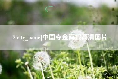 芜湖中国夺金海报高清图片