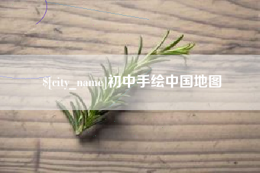 芜湖初中手绘中国地图