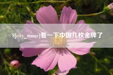 芜湖看一下中国几枚金牌了