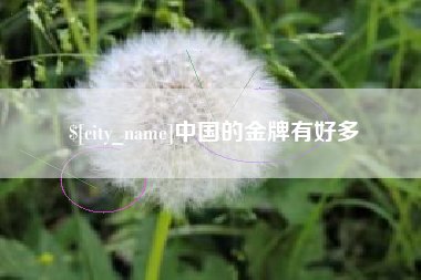 芜湖中国的金牌有好多