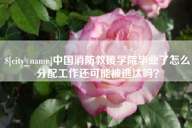 芜湖中国消防救援学院毕业了怎么分配工作还可能被逃汰吗？