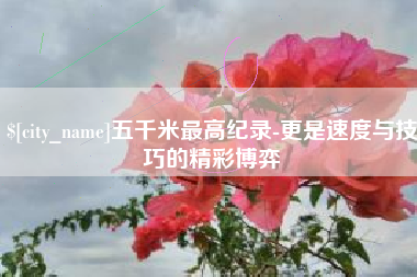 芜湖五千米最高纪录-更是速度与技巧的精彩博弈