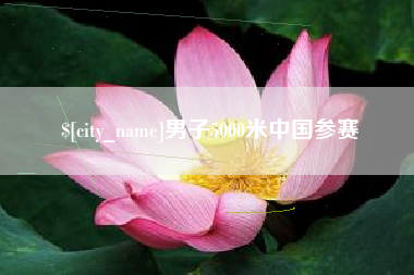 芜湖男子5000米中国参赛