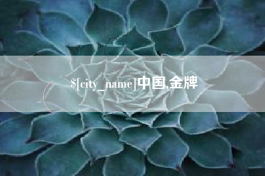 芜湖中国,金牌