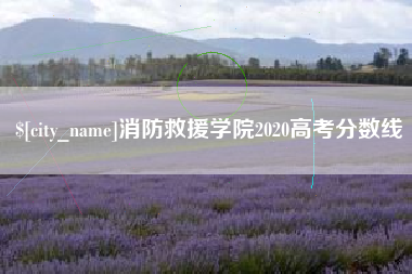 芜湖消防救援学院2020高考分数线