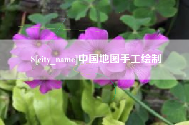芜湖中国地图手工绘制
