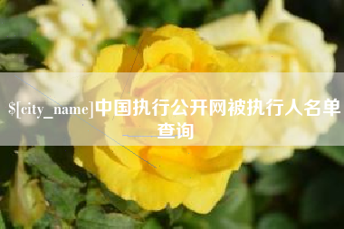 芜湖中国执行公开网被执行人名单查询