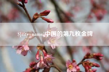 芜湖中国的第九枚金牌