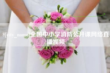 芜湖全国中小学消防公开课网络直播视频