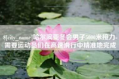 芜湖哈尔滨亚冬会男子5000米接力-需要运动员们在高速滑行中精准地完成