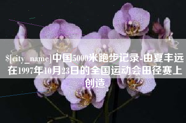 芜湖中国5000米跑步记录-由夏丰远在1997年10月23日的全国运动会田径赛上创造