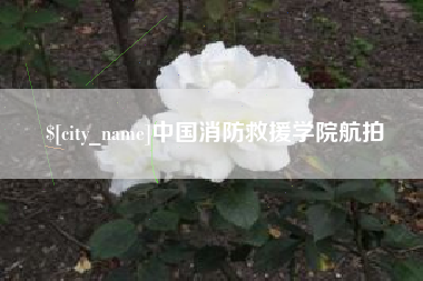 芜湖中国消防救援学院航拍