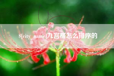 芜湖九宫格怎么排序的