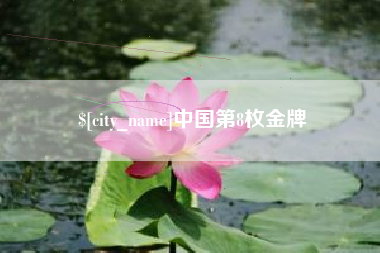 芜湖中国第8枚金牌