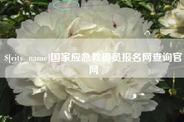 芜湖国家应急救援员报名网查询官网