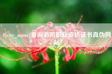 芜湖查询消防职业资格证书真伪网站