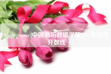 芜湖中国消防救援学院2021年招生分数线