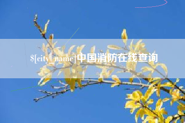 芜湖中国消防在线查询